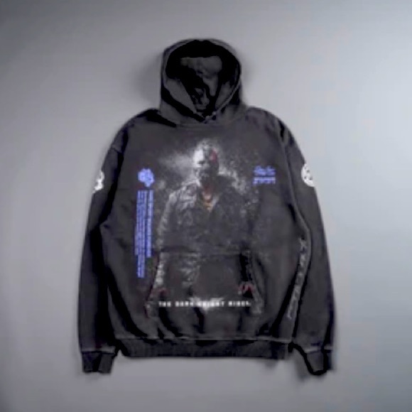 Darc Sport Rise Again V2 Pierce Hoodie in Wolf Gray